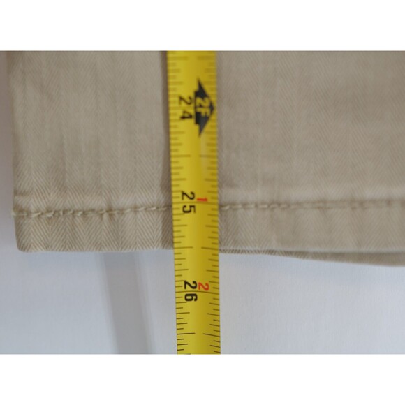 Levis Khaki Pants WOMENS Size 27x27 Straight Pants‎ Classic Trouser - Picture 6 of 10
